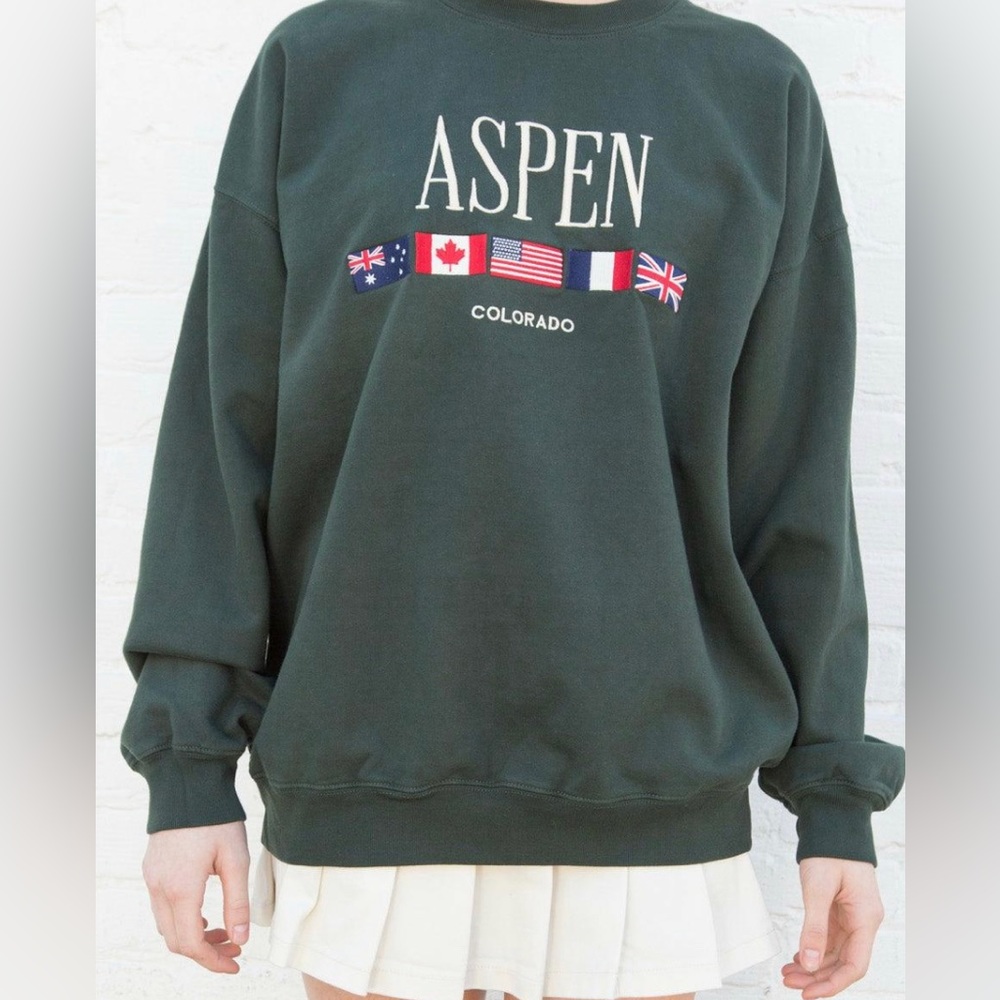 Brandy Melville Oversized Aspen Crewneck